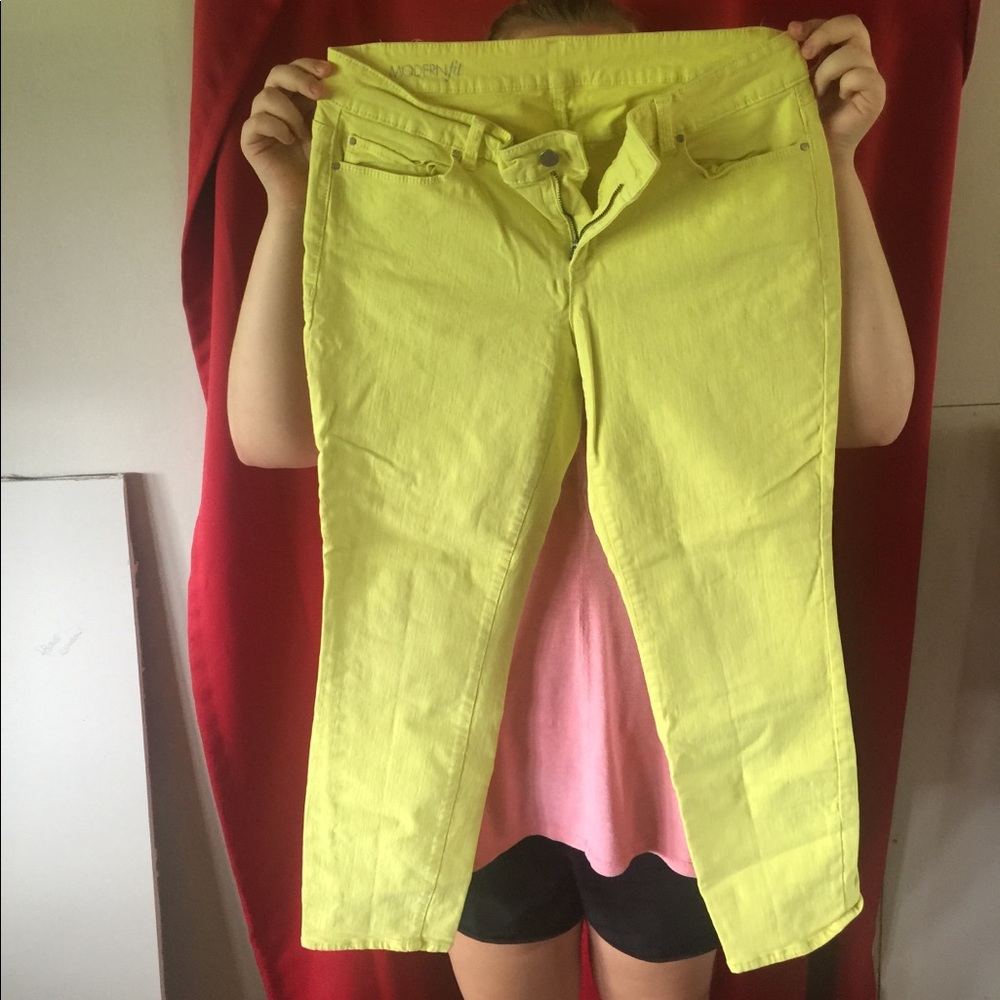 Ann Taylor Modern fit stretchy jeans